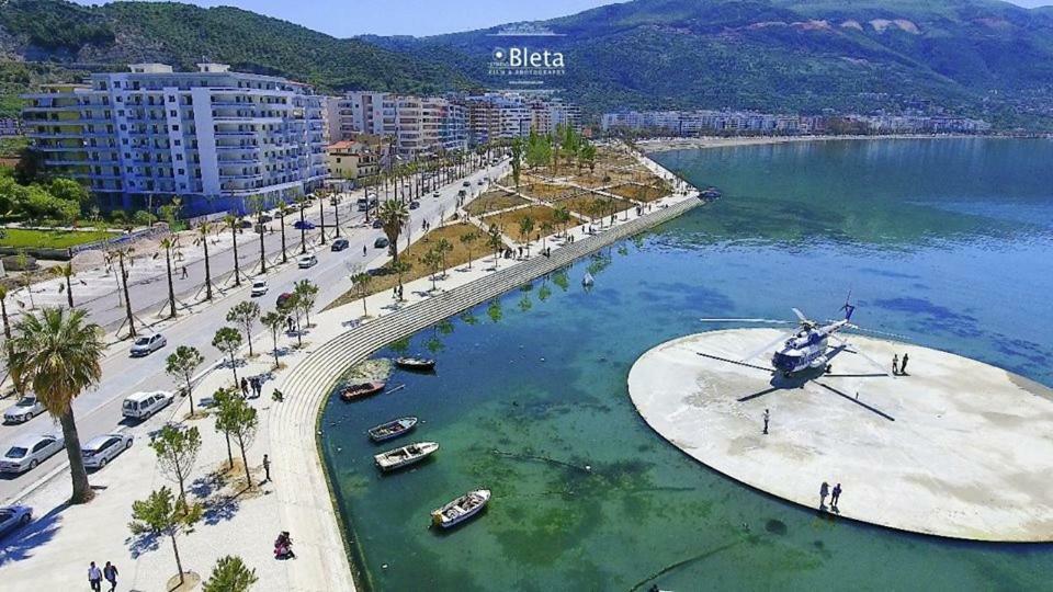 Hotel Olympia Touristic Village Radhime Bagian luar foto